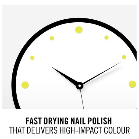 Rimmel London 60 Seconds Supershine Nagellak - Geel - 155 Beach Breeze Please