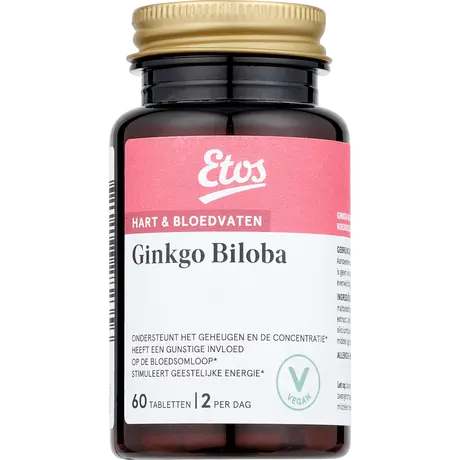 Etos Ginkgo Biloba Tabletten 60 stuks