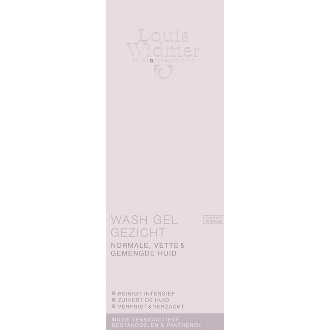 Louis Widmer Wash Gel Gezicht Zonder Parfum 125 ML Etos