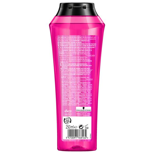 Gliss Supreme Length Shampoo 250ml