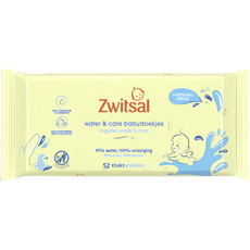 Zwitsal Water & Care Billendoekjes 52 stuks