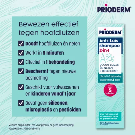 Prioderm Plus 2 In 1 Shampoo 100 ML
