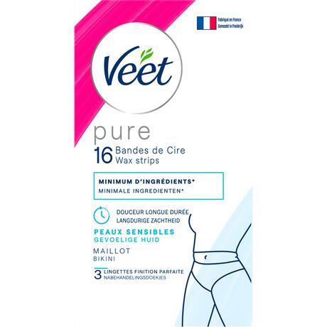 Veet Pure Waxstrips Bikini 16 stuks