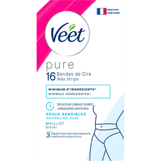 Veet Pure Waxstrips Bikini 16 stuks