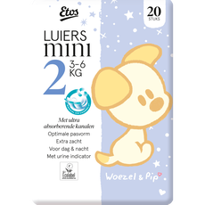 Etos Woezel & Pip Luiers Mini Maat 2 3-6 kg 52 stuks