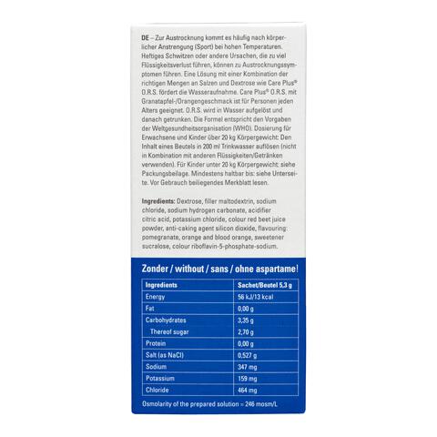 Care Plus O.R.S. Sachets Granaatappel-Sinaasappel