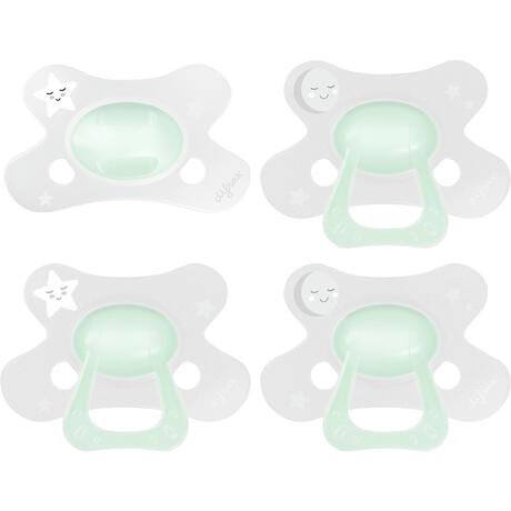 Difrax Fopspeen Natural 12+ Maanden Glow in the dark BPA-vrij