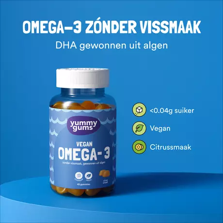 Yummygums Omega 3 Vegan Gummies 45 stuks