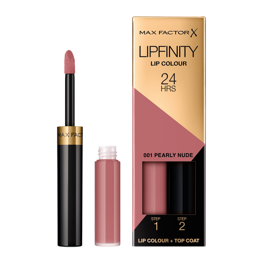 Max Factor Lipfinity Lip Colour Lippenstift 001 Pearly Nude