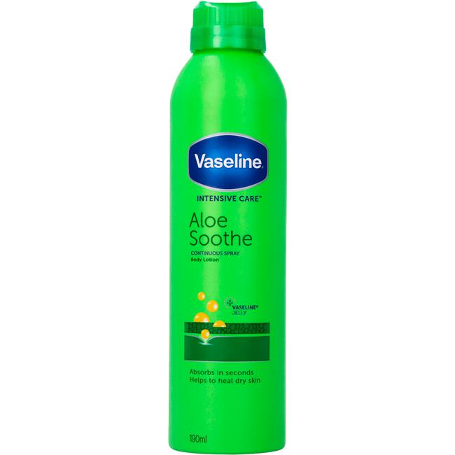 speer Vergelden Graan Vaseline Intensive Care Aloe Soothe Bodylotion Spray 190 ML 190 ML | Etos