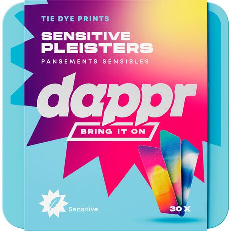 Dappr Flexibele Pleisters Tie Dye 30 stuks
