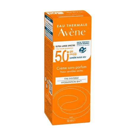 Avène Zonnebrand Crème Parfumvrij SPF 50+ 50 ML