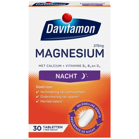 Davitamon Voor De Nacht Magnesium Tabletten 30 stuks