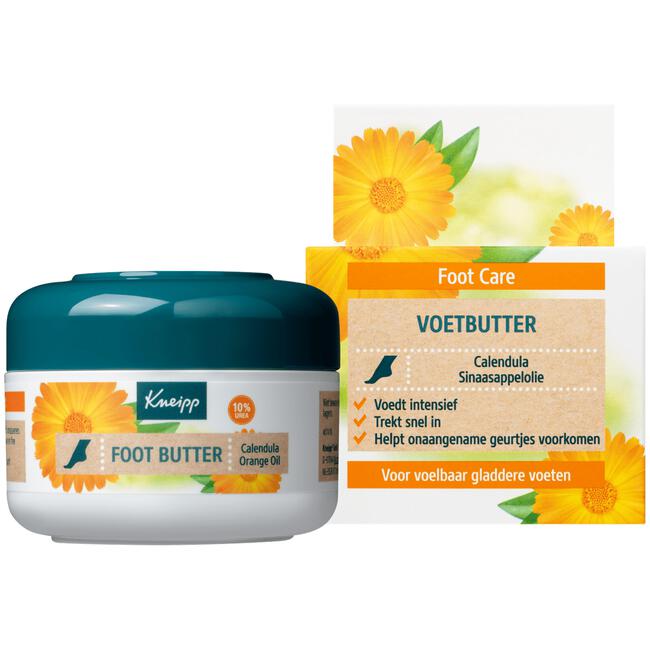 Kneipp Foot Care Voetbutter Calendula Sinaasappelolie 100 ML