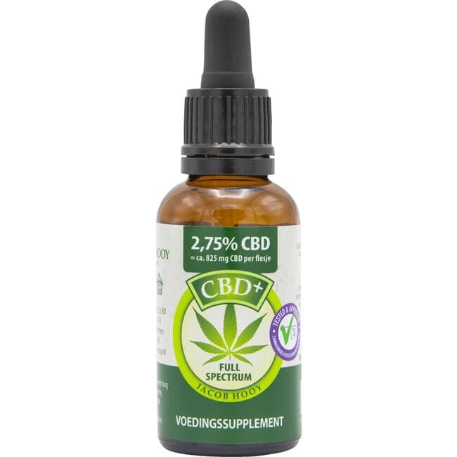 Jacob Hooy CBD Plus Olie 2,75% 30 ML