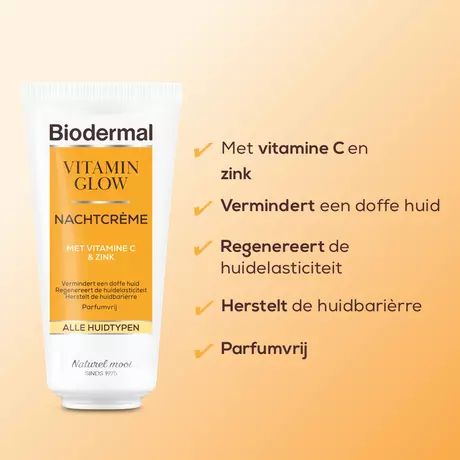 Biodermal Vitamin Glow Nachtcreme 50 ML
