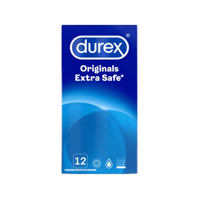 Toeval iets vaas Durex Condooms Originals Extra Safe 12 stuks 12 EA | Etos