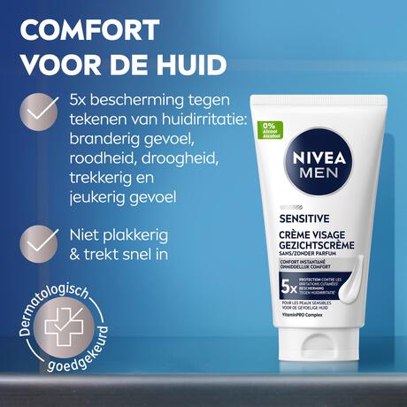 NIVEA MEN Sensitive Gezichtscrème 75 ML