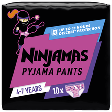 Ninjamas Pants Maat 7 Meisje 10 Luierbroekjes