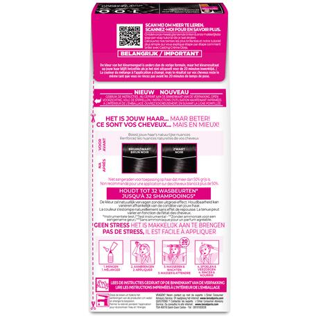 L'Oréal Paris Casting Crème Gloss Haarverf 100 Black Caviar Diepzwart