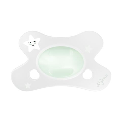 Difrax Natural Fopspeen 0-6 M Glow In The Dark