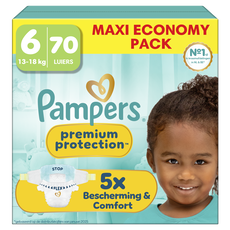 Pampers Premium Protection Maxi Economy Pack Luiers Maat 6 13-18 kg 70 stuks