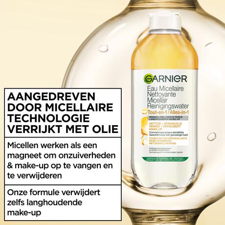 Garnier SkinActive Micellair Reinigingswater in Olie 400 ML