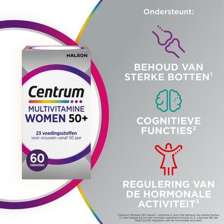Centrum Multivitamine Women 50+ 60 St