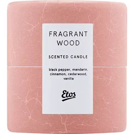Etos Scented Glass In Sliding Tube Fragrant Wood