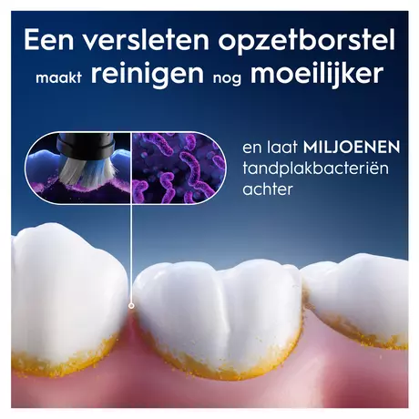 Oral-B iO Radiant White Opzetborstels Wit 2 Stuks
