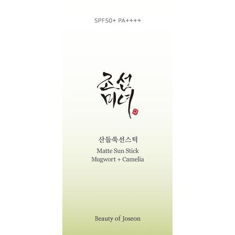 Beauty of Joseon Matte Sun Stick MugWort + Camilia 18 GR