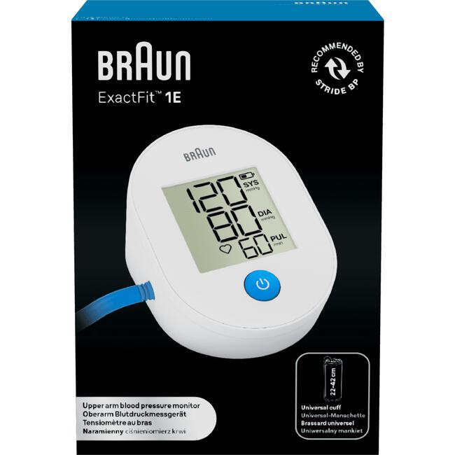 Braun BUA4000EU Bovenarm Bloeddrukmeter ExactFit 1E