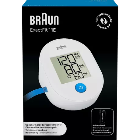 Braun BUA4000EU Bovenarm Bloeddrukmeter ExactFit 1E
