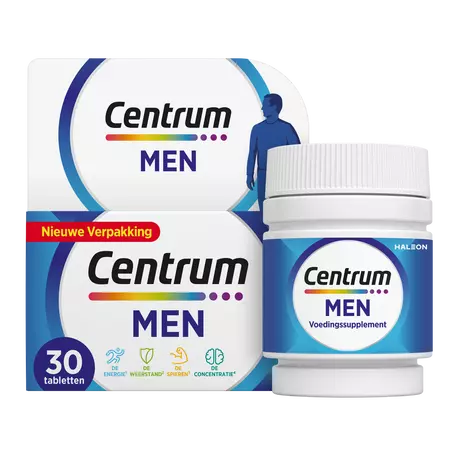 Centrum Men Multivitaminen Tabletten 30 stuks