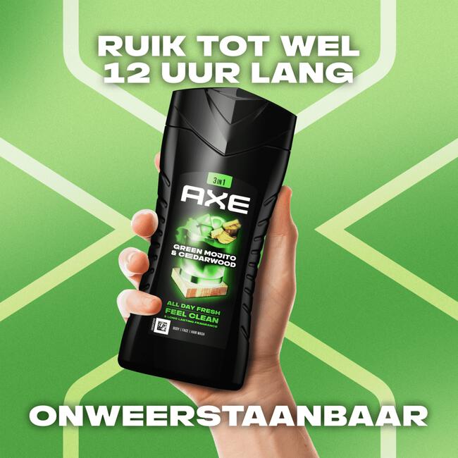 Axe Green Mojito & Cedarwood 3-in-1 Douchegel 250 ml