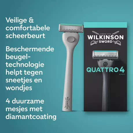 Wilkinson Sword Quattro Scheersysteem