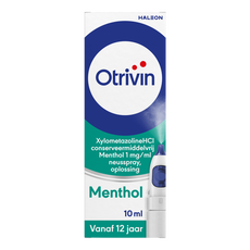 Otrivin Menthol Neusspray bij een Verstopte Neus 10 ML