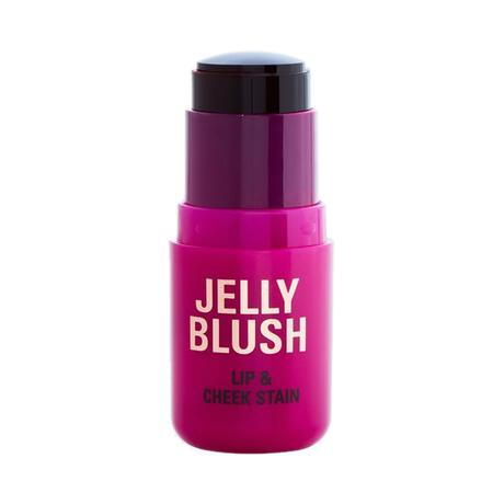 Revolution Jelly Blush Stick Lip And Cheek Stain Cherry Red