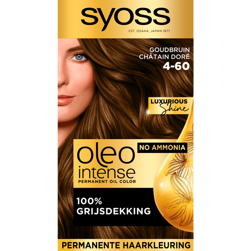 Syoss Oleo Intense 4-60 Goudbruin/Châtain Doré