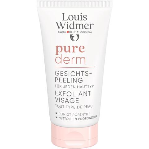 Louis Widmer Purederm Gezichtspeeling Zonder Parfum 50 ML