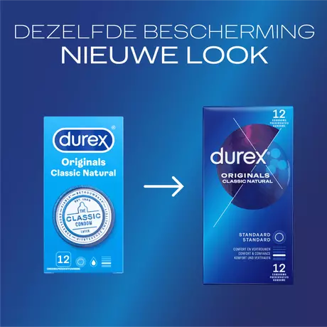 Durex Originals Classic Natural Condooms 12 stuks