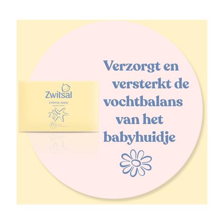 Zwitsal Crème Zeep 4-pack 360 GR