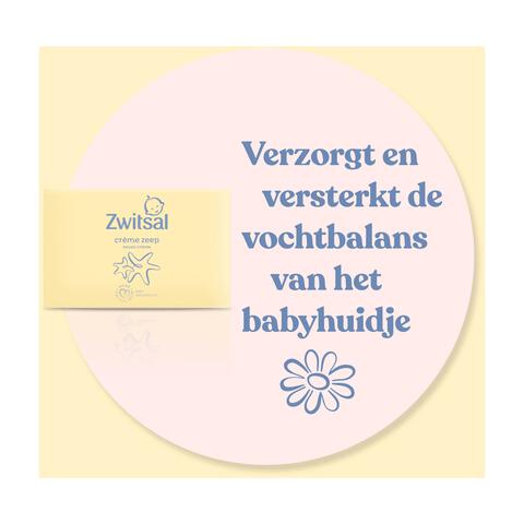 Zwitsal Crème Zeep 4-pack 360 GR