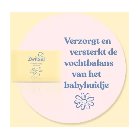 Zwitsal Crème Zeep 4x90 gram