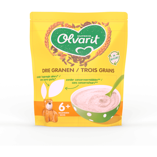 Olvarit Drie Granen 6+ Maanden 200 gram
