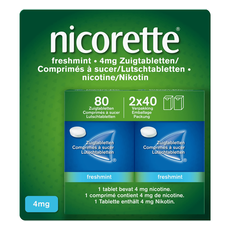 Nicorette Freshmint Zuigtabletten 4mg 80