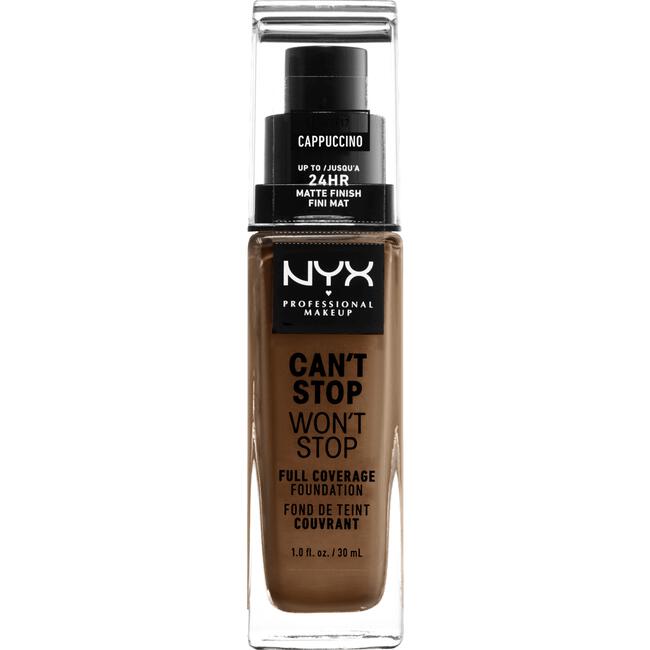 NYX Professional Makeup Can't Stop Won't Stop Foundation Cappuccino CSWSF17
