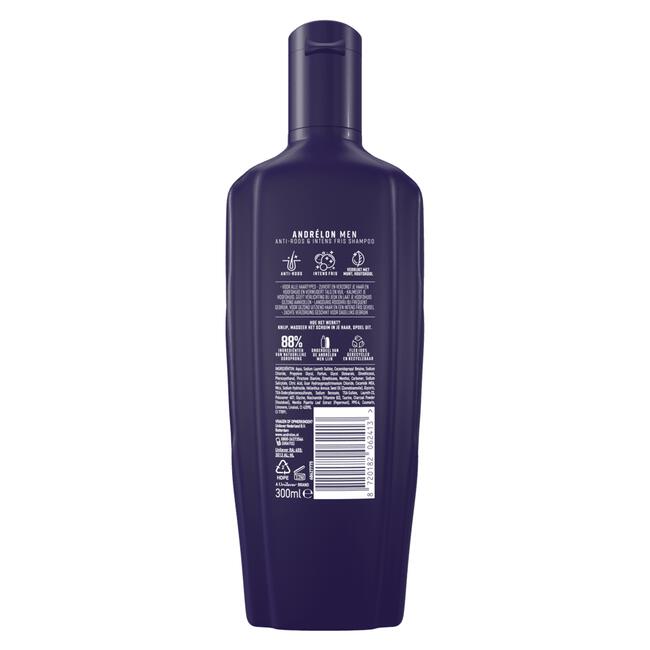 Andrélon Men Anti-roos & Intens Fris Shampoo 300 ML