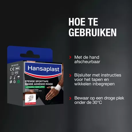 Hansaplast Sport Stevige Sporttape 2,5 CM x 10 M