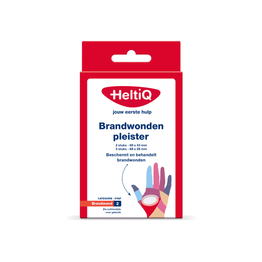 Heltiq Brandwondenpleister 5 stuks